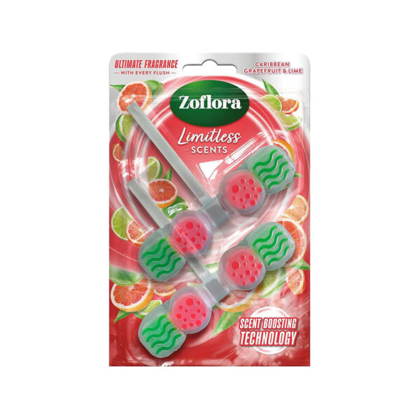 Zoflora Rim Blocks Caribbean Grapefruit & Lime