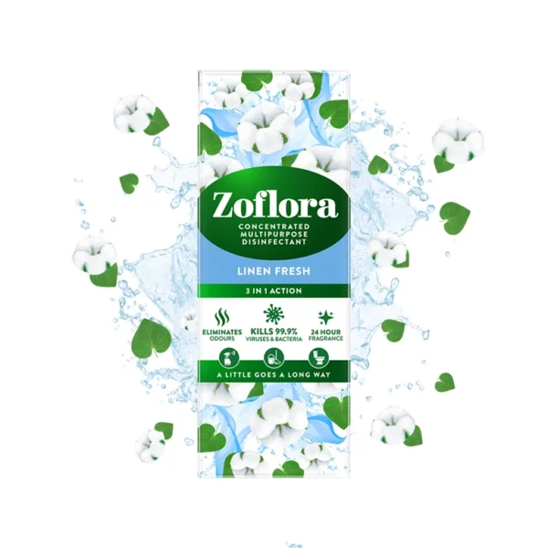 Second image of Zoflora Linen Fresh Disinfectant 120ml