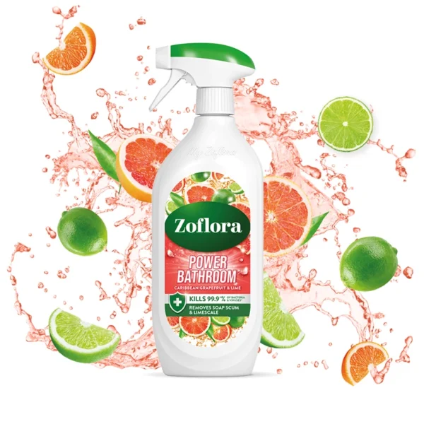 Second image of Zoflora Bathroom Cleaner Caribbean Grapefruit & Lime