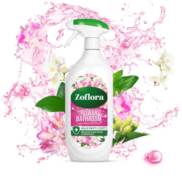 Second image of Zoflora Bathroom Cleaner Sweet Freesia & Jasmine