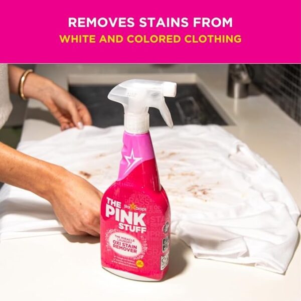 Second image of The Pink Stuff Oxi Stain Remover