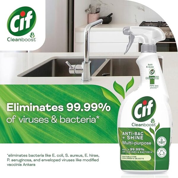 Second image of Cif Anti-bac & Shine Multi-purpose Cleaner