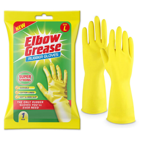 Second image of Elbow Grease Rubber Gloves